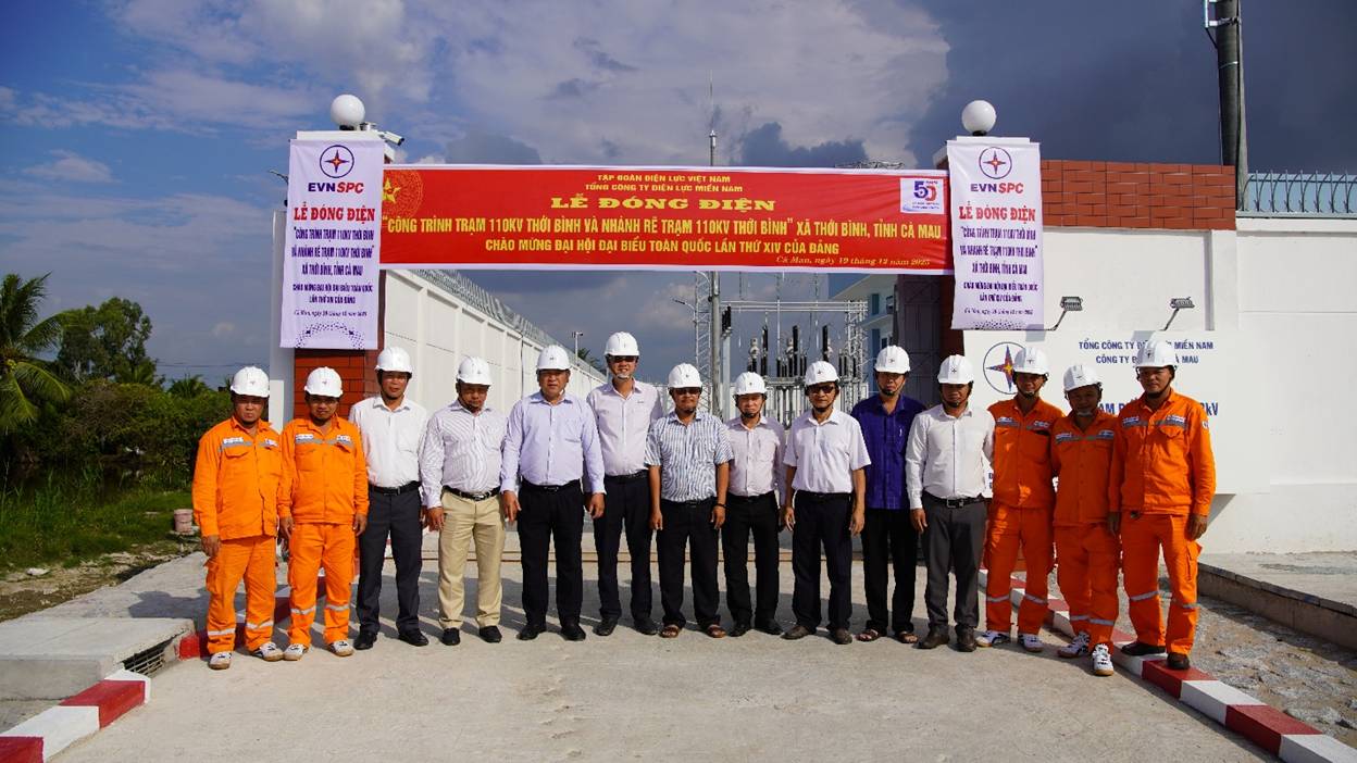 EVNSPC khởi công, khánh thành hàng loạt công trình chào mừng Đại hội đại biểu toàn quốc lần thứ XIV của Đảng 2