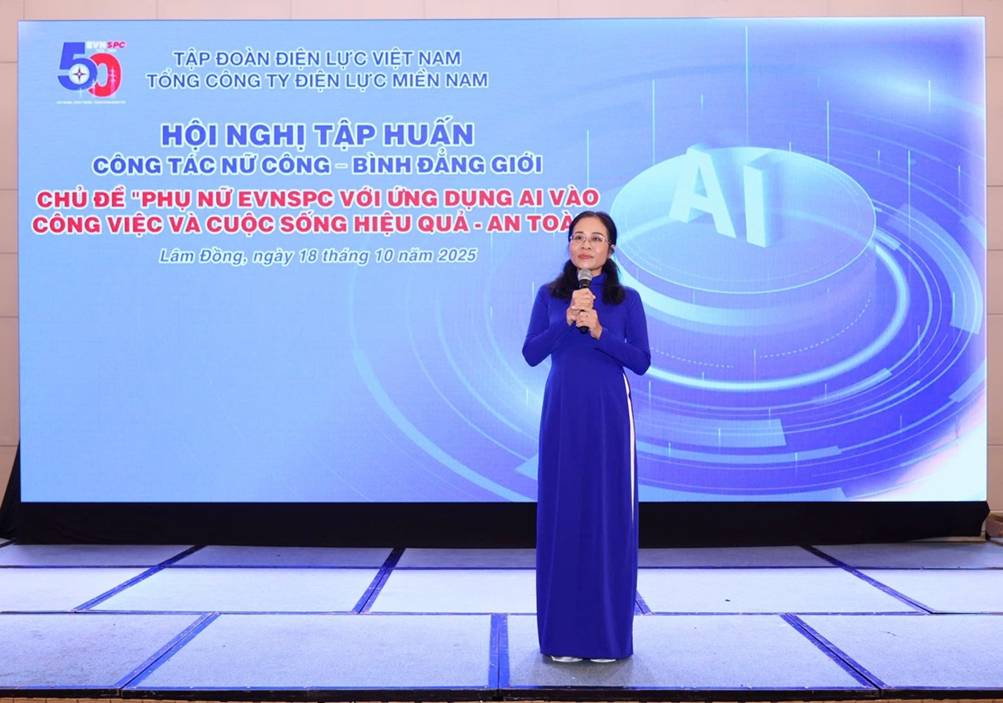 EVNSPC TỔ CHỨC CHUỖI HOẠT ĐỘNG CHÀO MỪNG NGÀY  PHỤ NỮ VIỆT NAM 20/10 2
