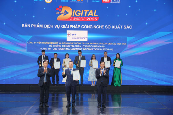 Giải pháp Hệ thống thông tin quản lý khách hàng 4.0 đạt Giải thưởng Chuyển đổi số Việt Nam 2025