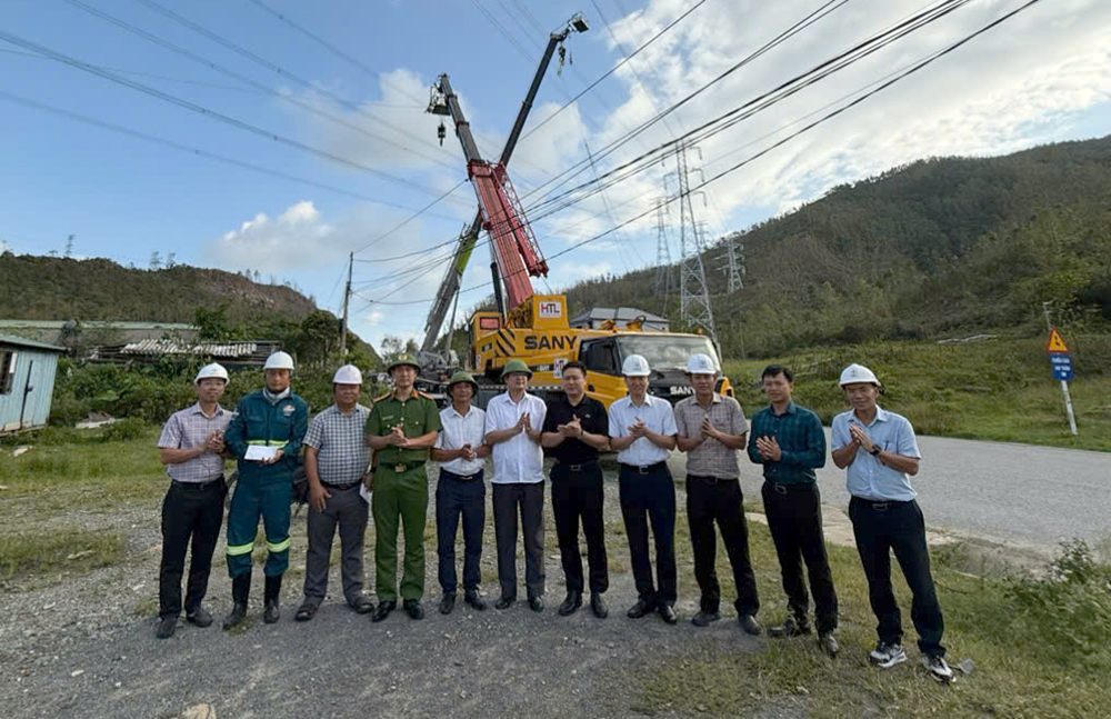 Hoàn thành toàn bộ Dự án Trạm biến áp 220kV Vũng Áng và đấu nối – Công trình được Tổng LĐLĐ Việt Nam và EVN phát động thi đua 1