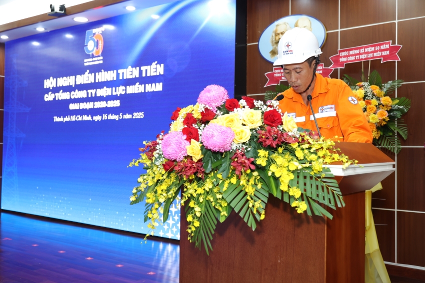 Hội nghị điển hình tiên tiến Tổng công ty Điện lực miền Nam giai đoạn 2020-2025 1