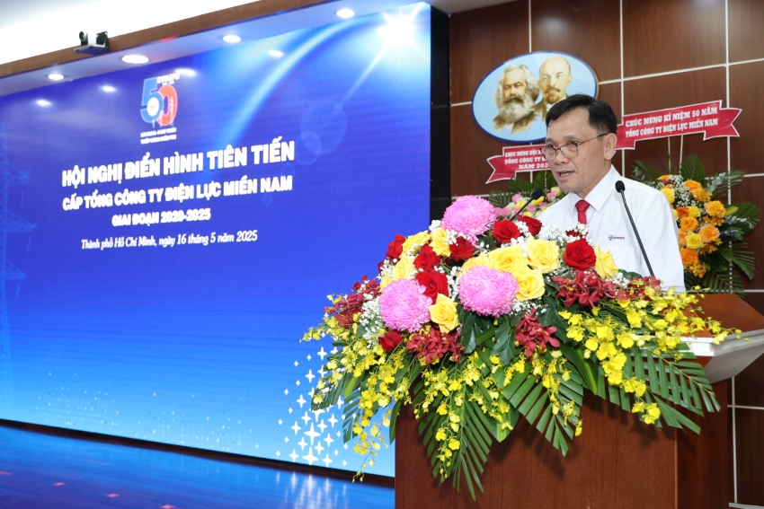 Hội nghị điển hình tiên tiến Tổng công ty Điện lực miền Nam giai đoạn 2020-2025