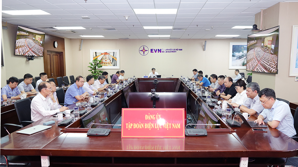 Hơn 1.700 cán bộ, đảng viên thuộc Đảng bộ EVN tham gia Hội nghị toàn quốc quán triệt, triển khai thực hiện Nghị quyết số 66 và Nghị quyết số 68 của Bộ Chính trị