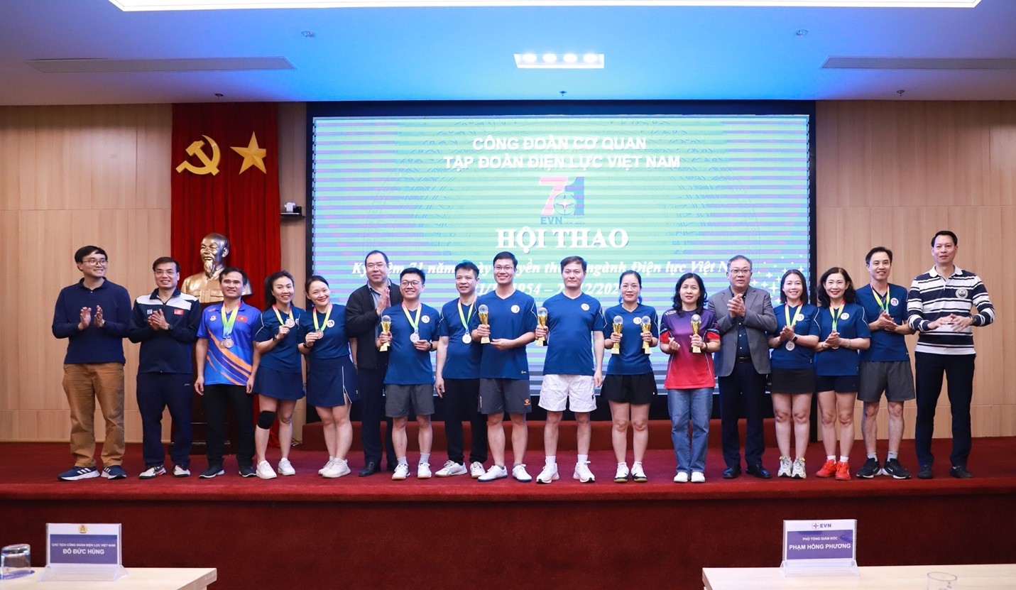 Hơn 150 vận động viên tham gia Hội thao Cơ quan EVN năm 2025 2