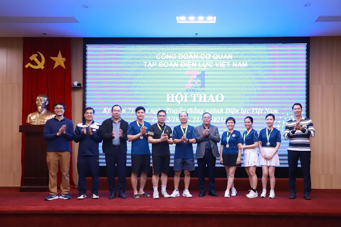 Hơn 150 vận động viên tham gia Hội thao Cơ quan EVN năm 2025