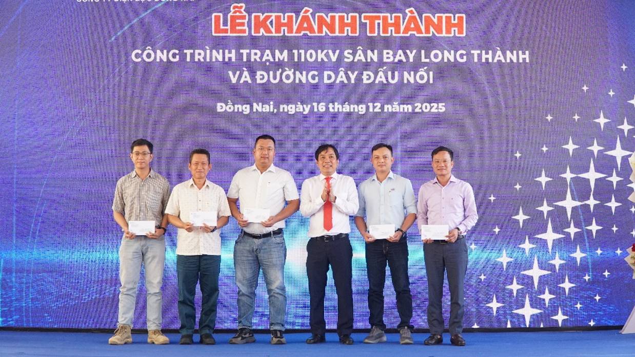 Khánh thành công trình “Trạm biến áp 110kV sân bay Long Thành và đường dây đấu nối”, tỉnh Đồng Nai. 7