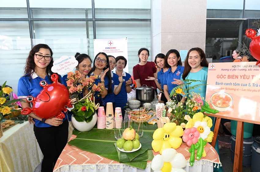 Khi yêu thương được nấu thành hương vị – Ngày hội 20/10 tại EVNHCMC