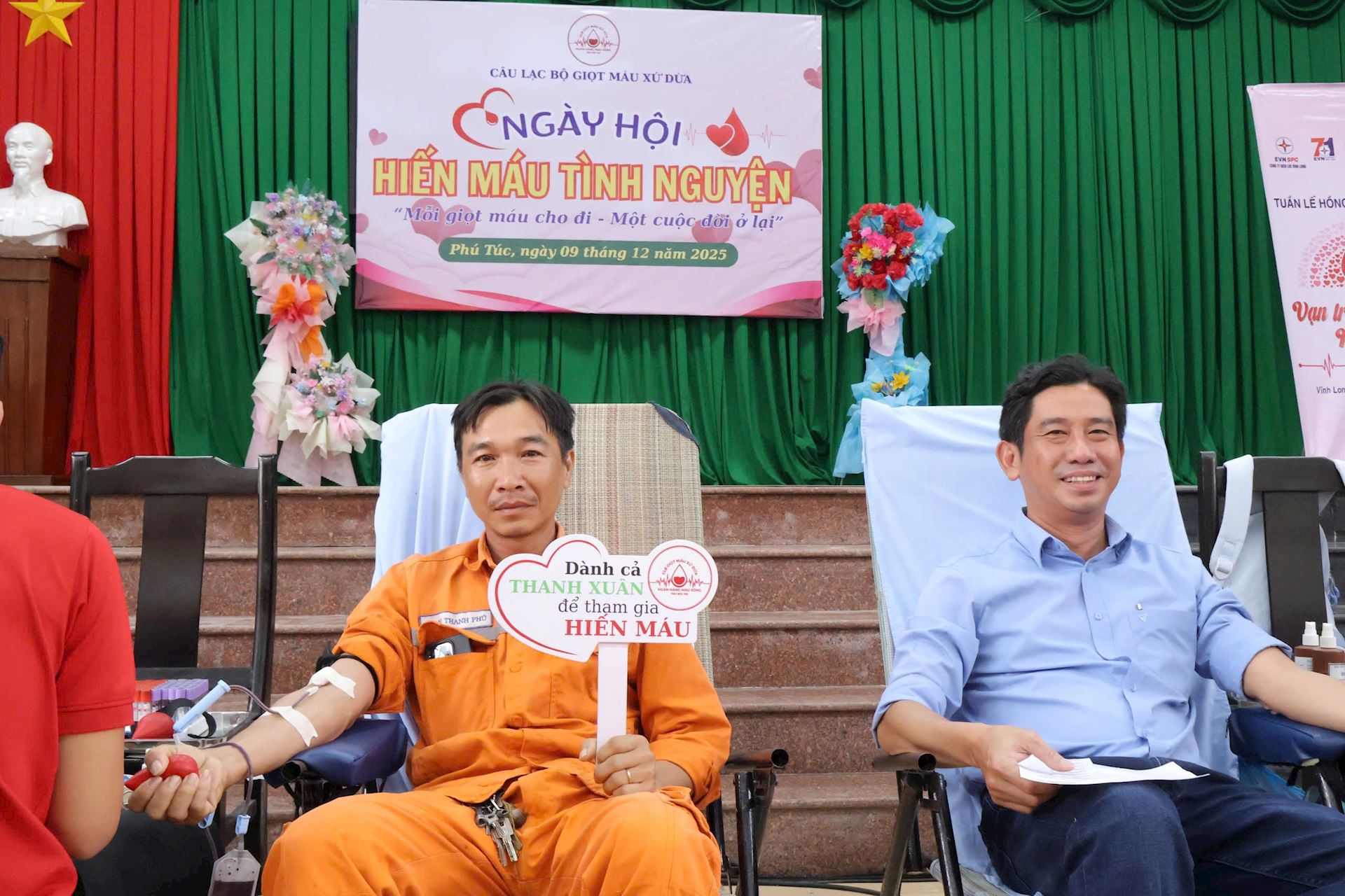 Không khí “Tuần lễ hồng lần thứ XI – 2025” tại Tổng công ty Điện lực miền Nam