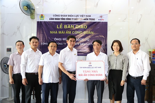 Mái ấm nghĩa tình cho đoàn viên Công đoàn PC Đà Nẵng