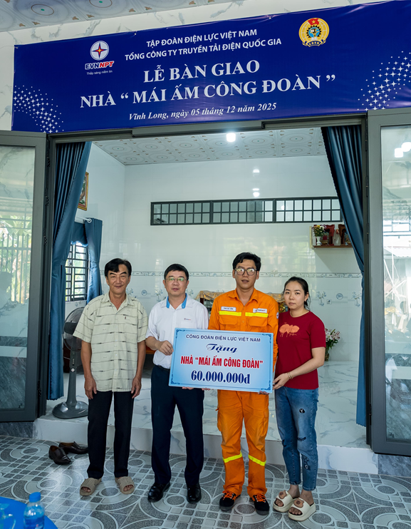 Mang “Mái ấm Công đoàn” đến với đoàn viên Phan Văn Thắng