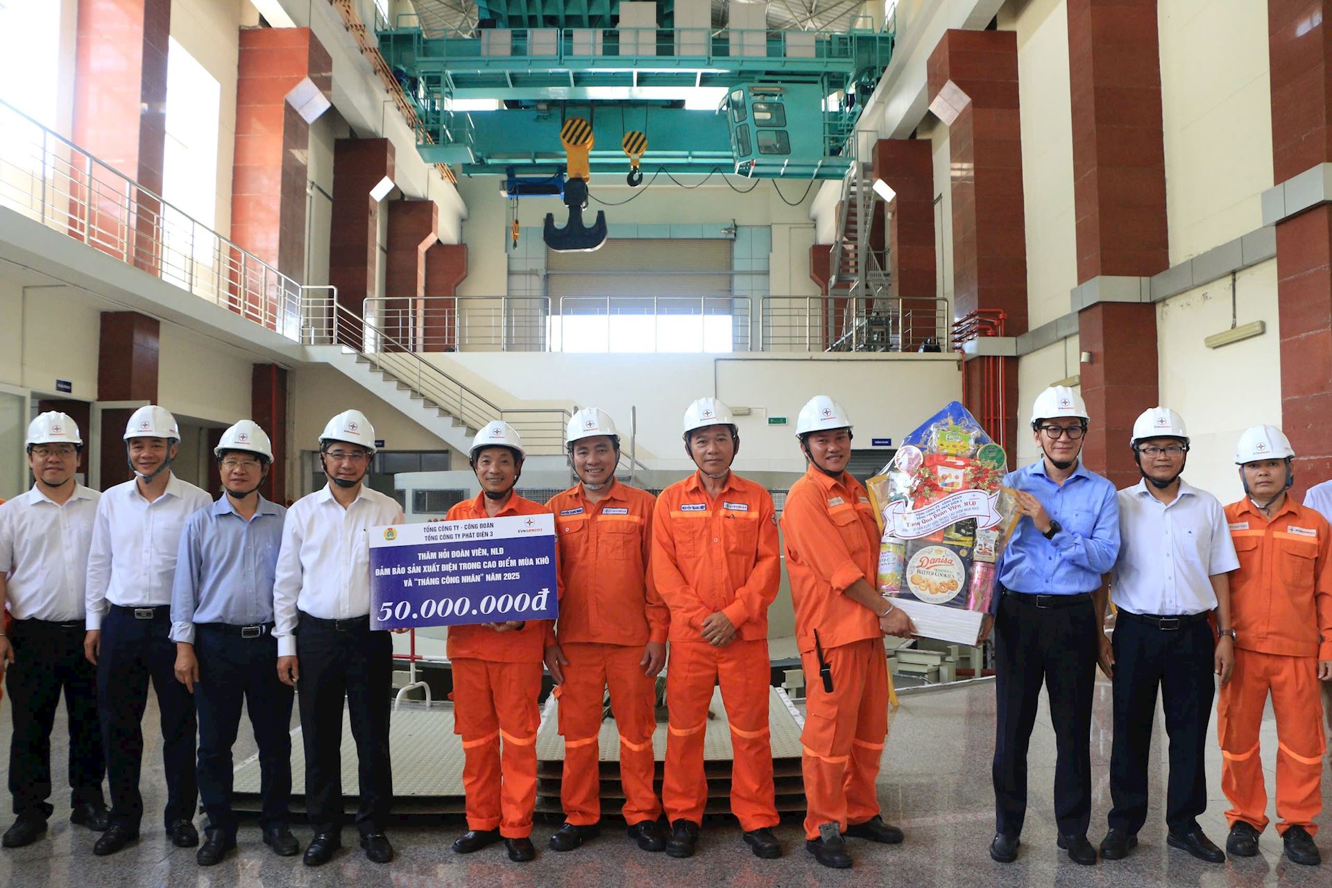 Những hoạt động cảm ơn  người lao động nhân “Tháng Công nhân”  năm 2025 của Công đoàn EVNGENCO3