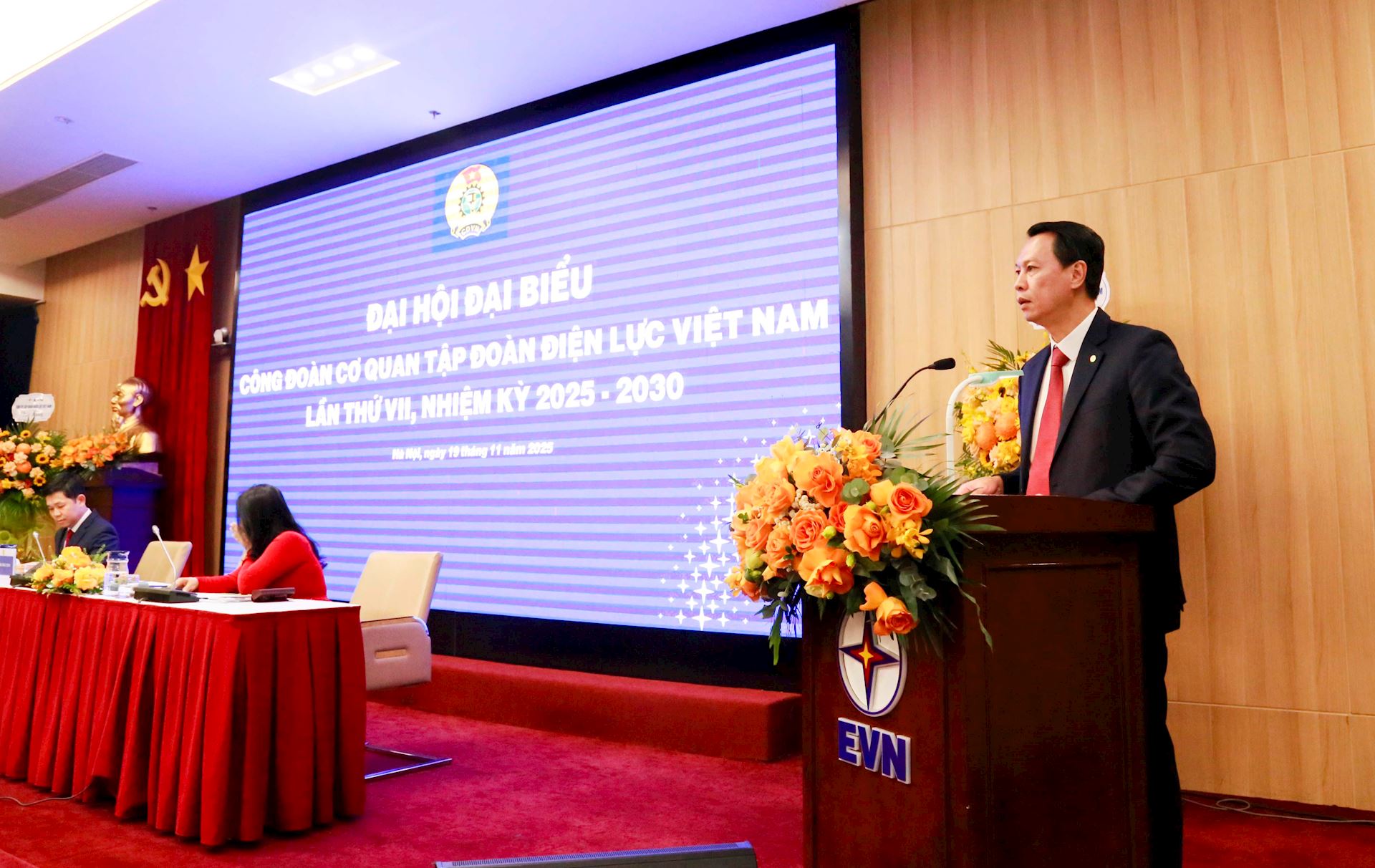 Ông Bùi Công Luận được Đại hội tín nhiệm bầu tái cử chức danh Chủ tịch Công  2