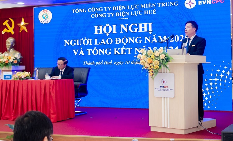 PC Huế: Tổ chức thành công Hội nghị Người lao động năm 2025 và Tổng kết năm 2024 3