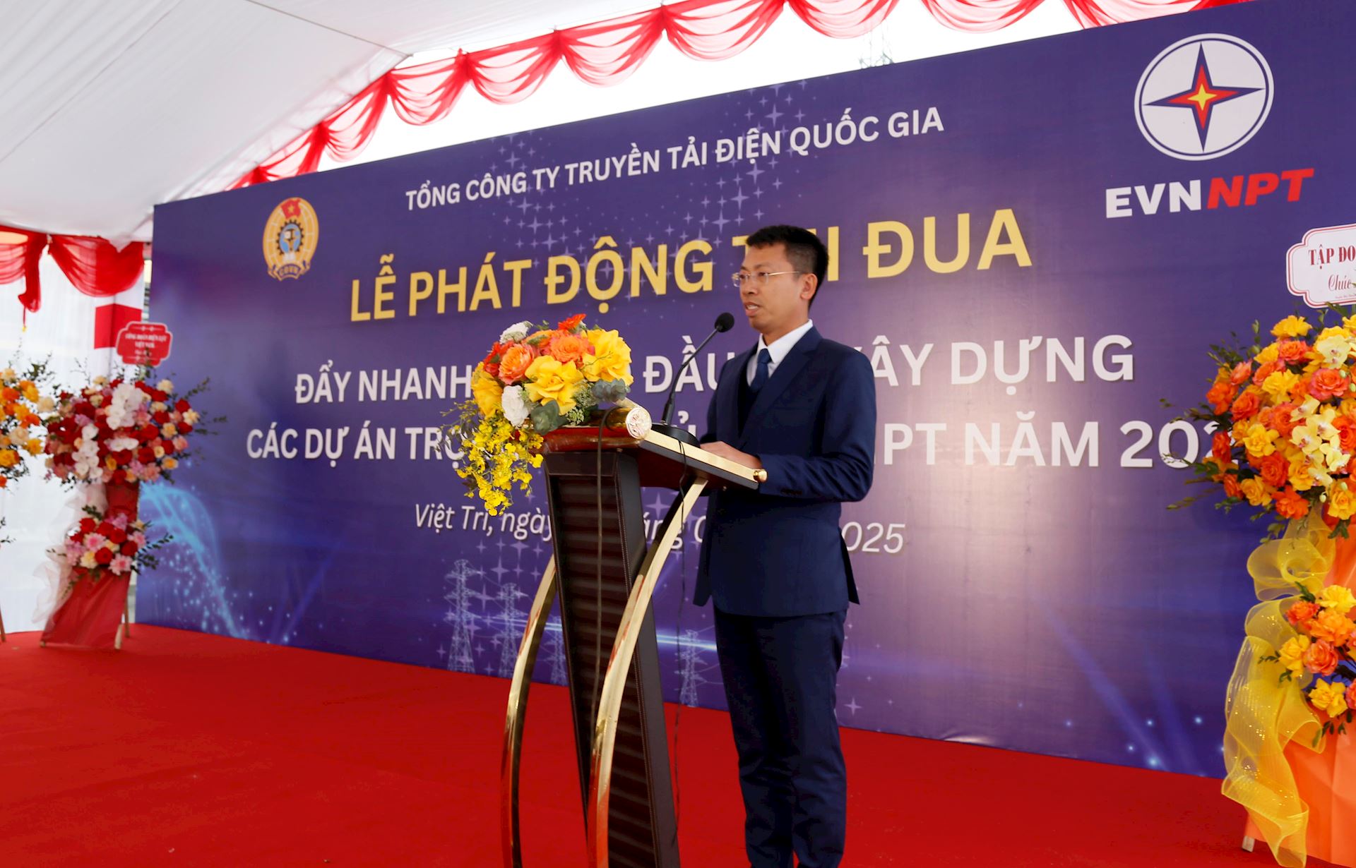 Phát động thi đua đẩy nhanh tiến độ đầu tư xây dựng các Dự án trọng điểm của EVNNPT năm 2025. 7