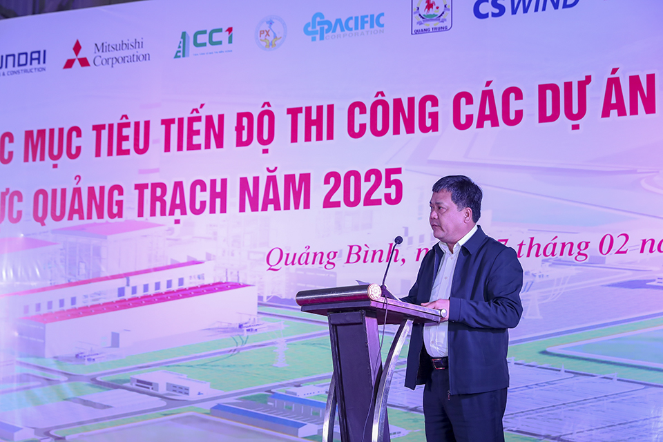 Phát động thi đua hoàn thành các mục tiêu tiến độ thi công các dự án tại Trung tâm Điện lực Quảng Trạch năm 2025 1