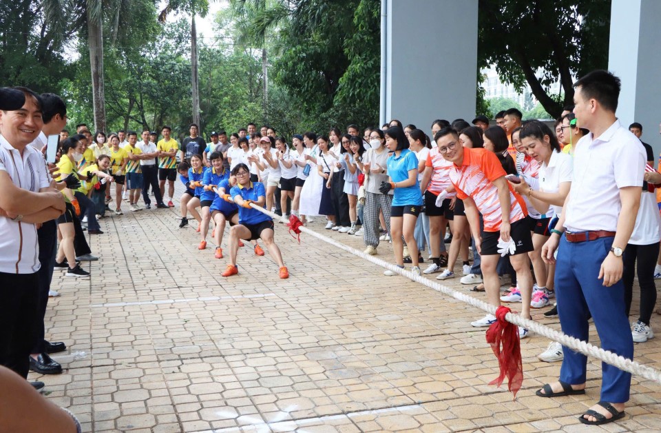 Sôi động Hội thao công nhân viên chức lao động tại Công ty Điện lực Bắc Ninh 4