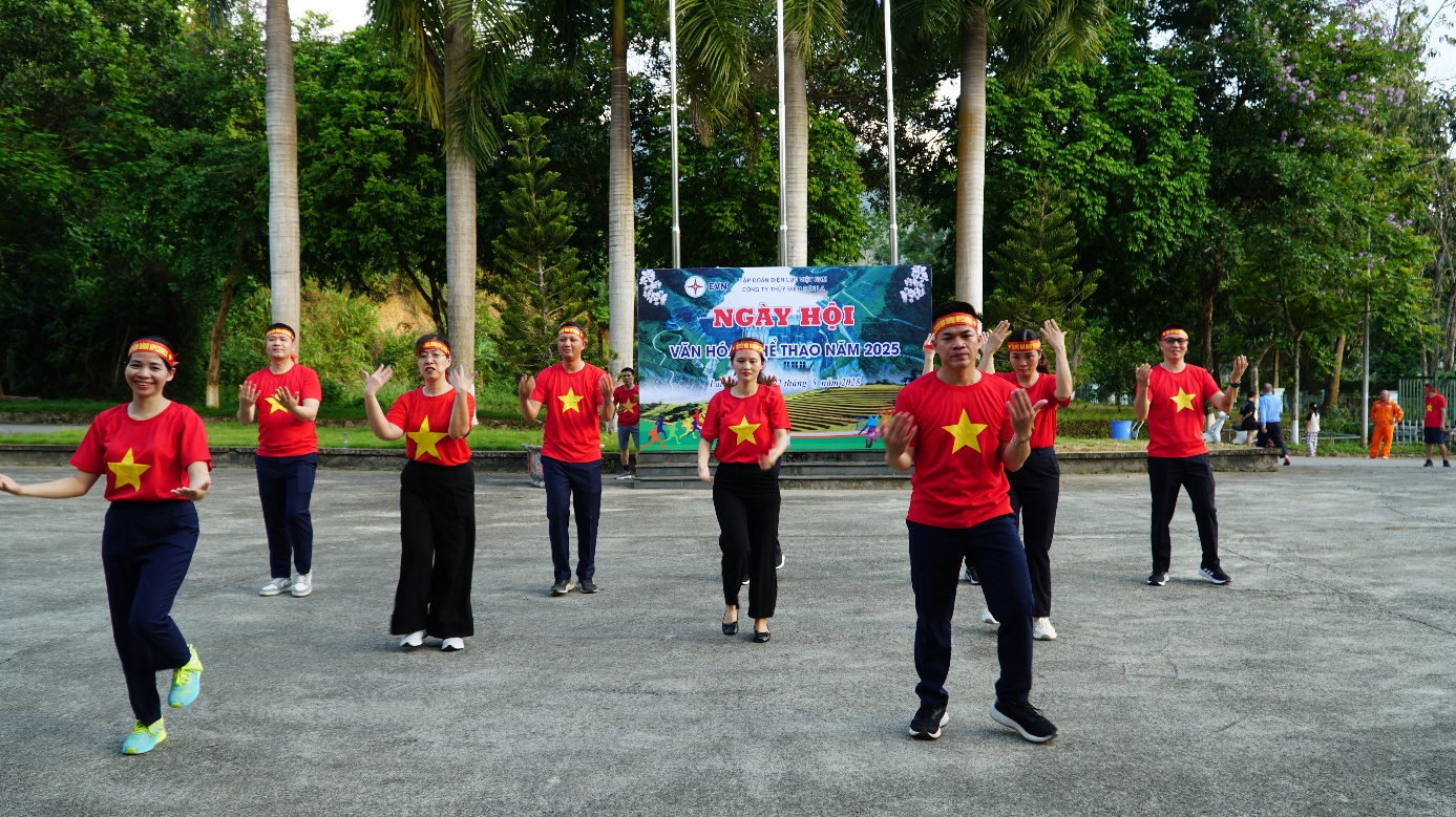 Sôi nổi Ngày hội Văn hóa – Thể thao 2025 tại Công ty Thủy điện Sơn La 3