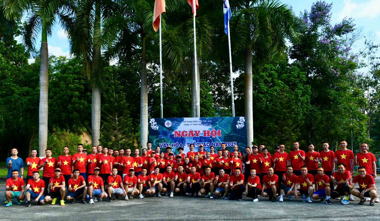Sôi nổi Ngày hội Văn hóa – Thể thao 2025 tại Công ty Thủy điện Sơn La 4