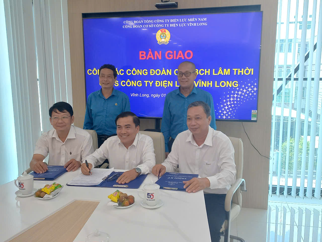 Thành lập mới Công đoàn cơ sở Công ty Điện lực Vĩnh Long 1