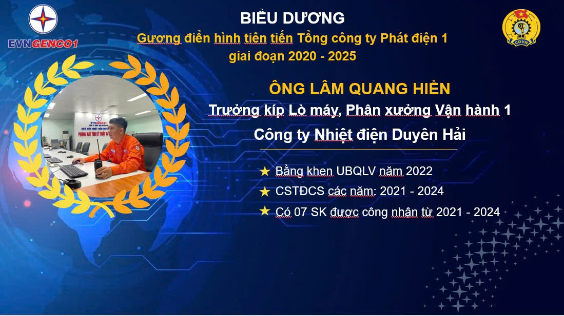 Tỏa sáng cùng EVNGENCO1 – Tôn vinh 16 gương mặt ưu tú giai đoạn 2020 – 2025 16