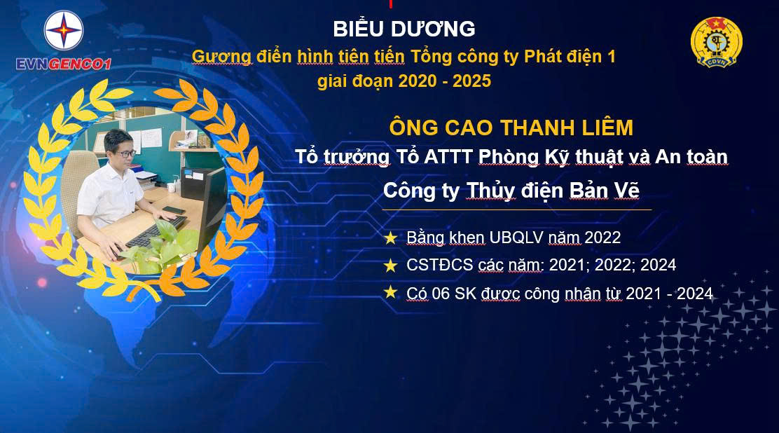 Tỏa sáng cùng EVNGENCO1 – Tôn vinh 16 gương mặt ưu tú giai đoạn 2020 – 2025 3