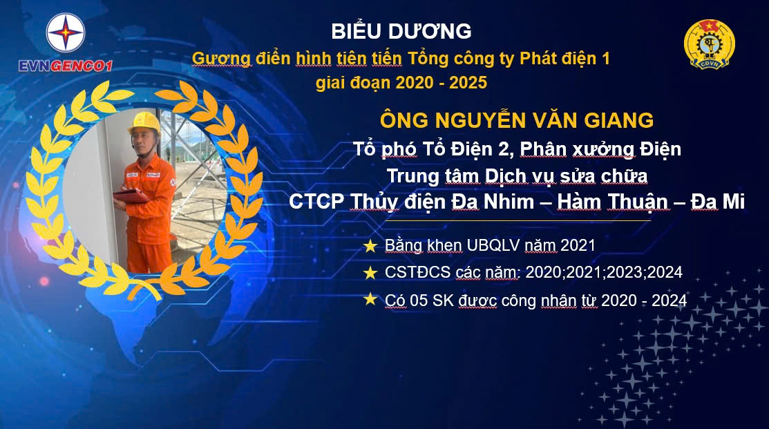 Tỏa sáng cùng EVNGENCO1 – Tôn vinh 16 gương mặt ưu tú giai đoạn 2020 – 2025 8