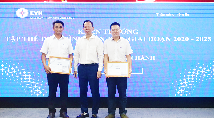 Tỏa sáng những tấm gương điển hình tiên tiến – Lan tỏa khí thế thi đua tại Nhà máy Nhiệt điện Vĩnh Tân 4 1