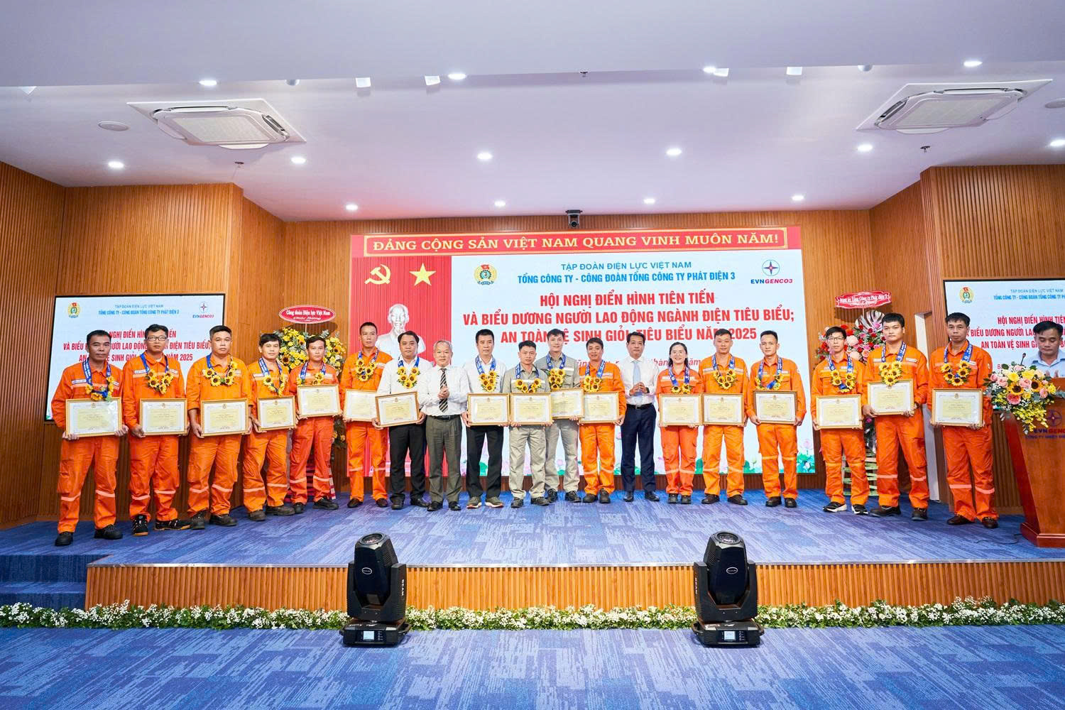  Tổng Công ty Phát điện 3 tổ chức Hội nghị điển hình tiên tiến giai đoạn 2020 - 2025 3