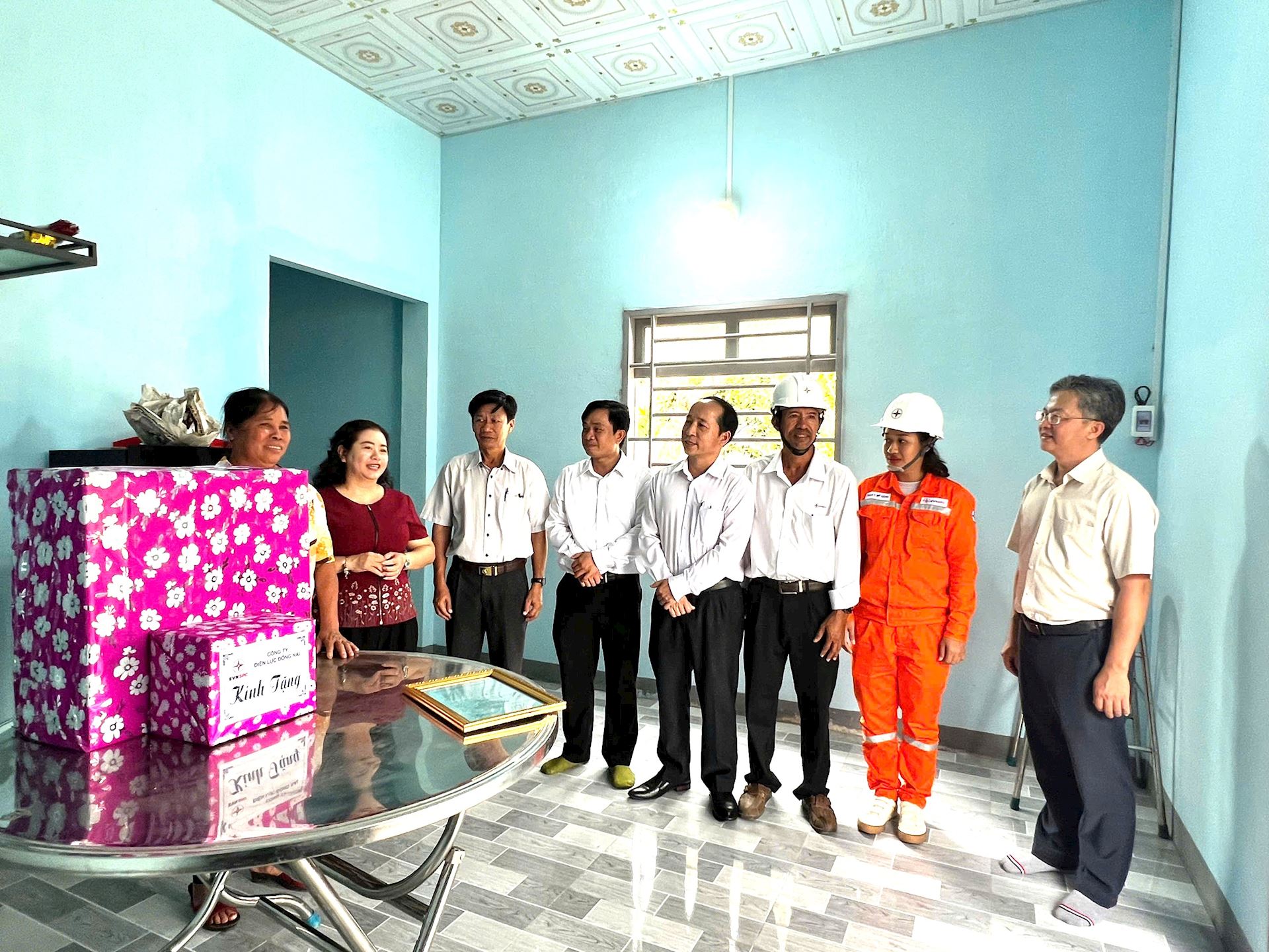 Trao tặng 8 căn nhà Đại đoàn kết cho hộ cận nghèo tại xã Đak Lua, tỉnh Đồng Nai. 3