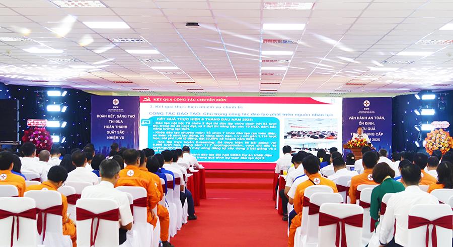 Vĩnh Tân 4 đoàn kết, sáng tạo thi đua hoàn thành xuất sắc nhiệm vụ, vận hành an toàn, ổn định, hiệu quả trong cung cấp điện năm 2025