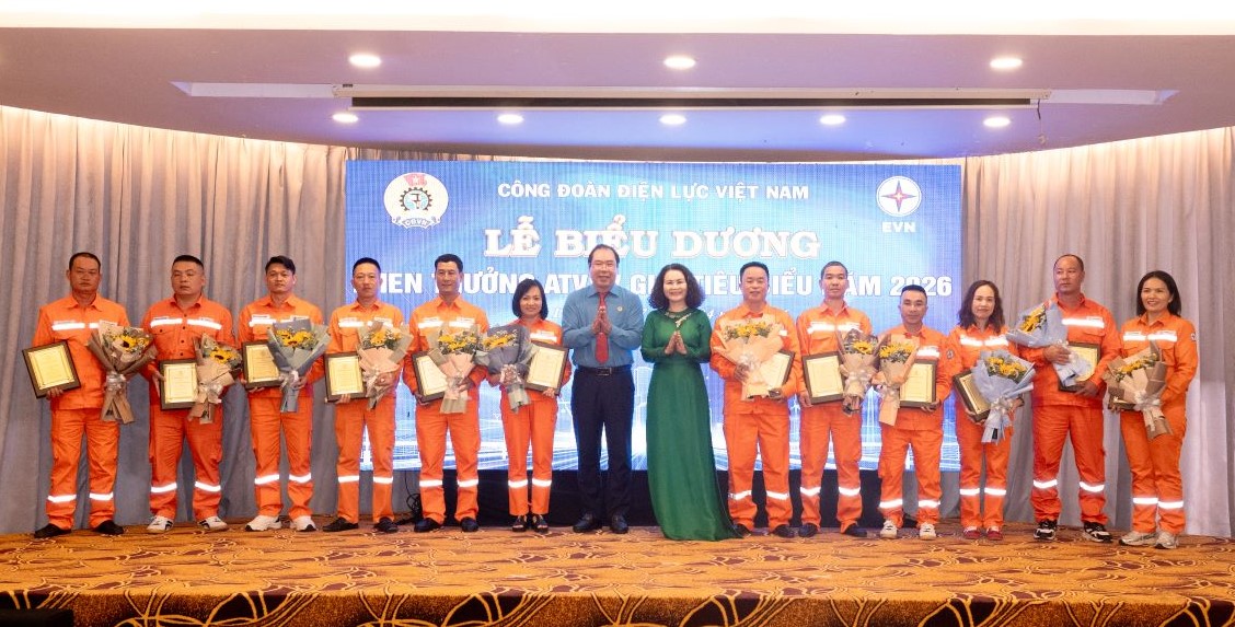 Biểu dương 76 An toàn vệ sinh viên giỏi tiêu biểu, phát động Tháng Công nhân và Tháng hành động về ATVSLĐ năm 2026 6