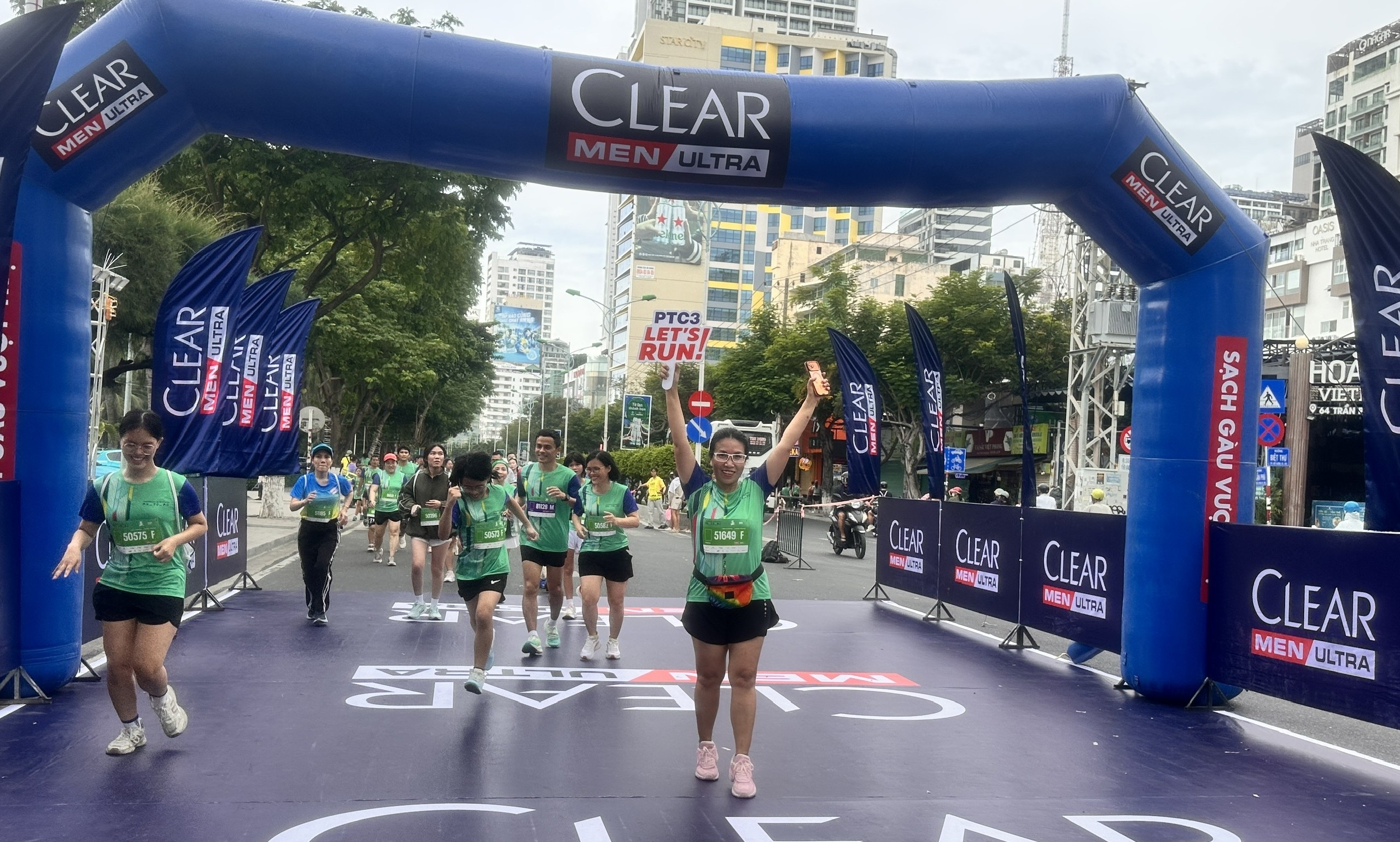CBCNV PTC3 lan tỏa tinh thần rèn luyện sức khỏe tại VnExpress Marathon Nha Trang 2026  1