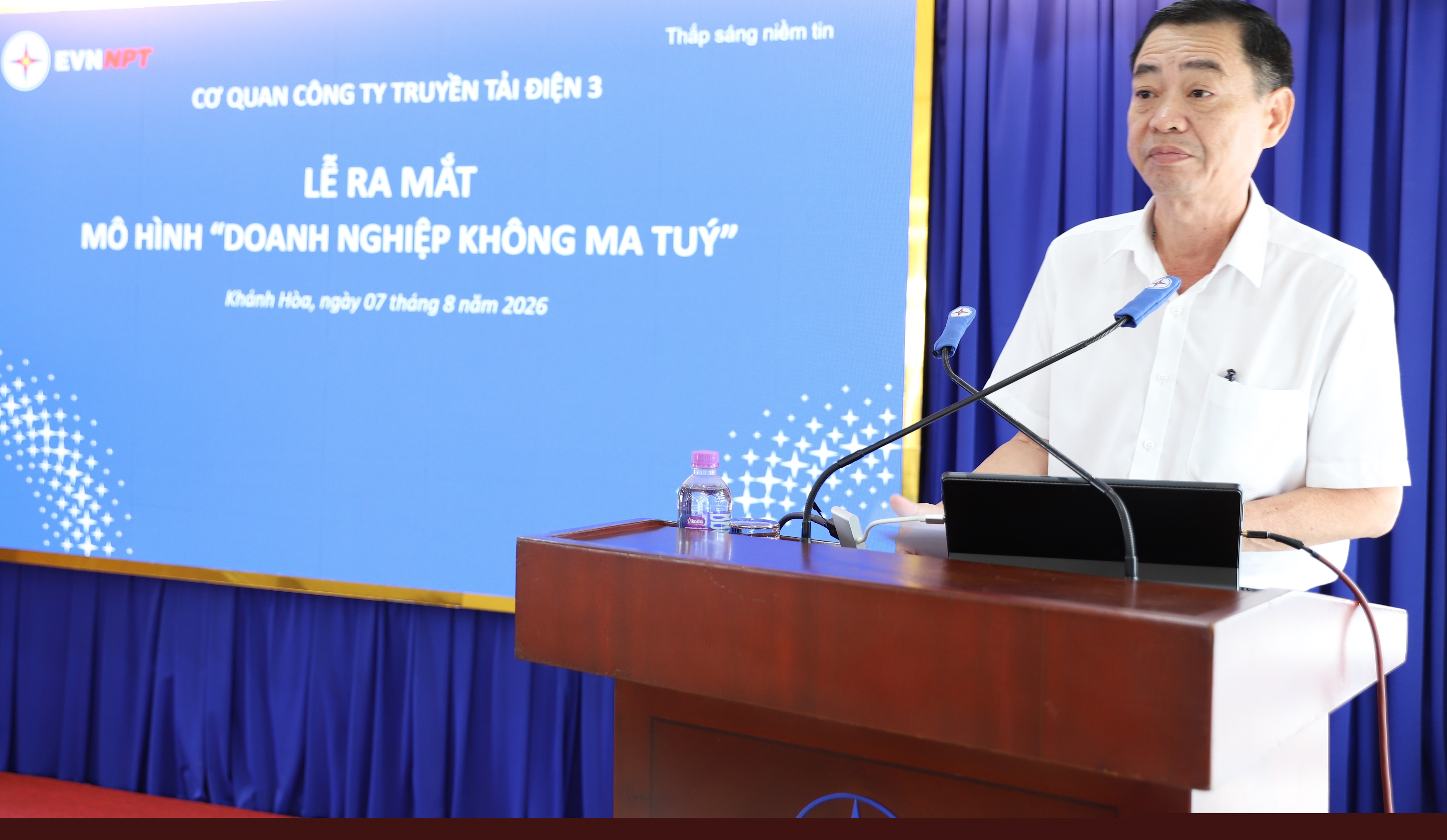 Cơ quan Công ty Truyền tải điện 3 ra mắt mô hình “Doanh nghiệp không ma túy” 1
