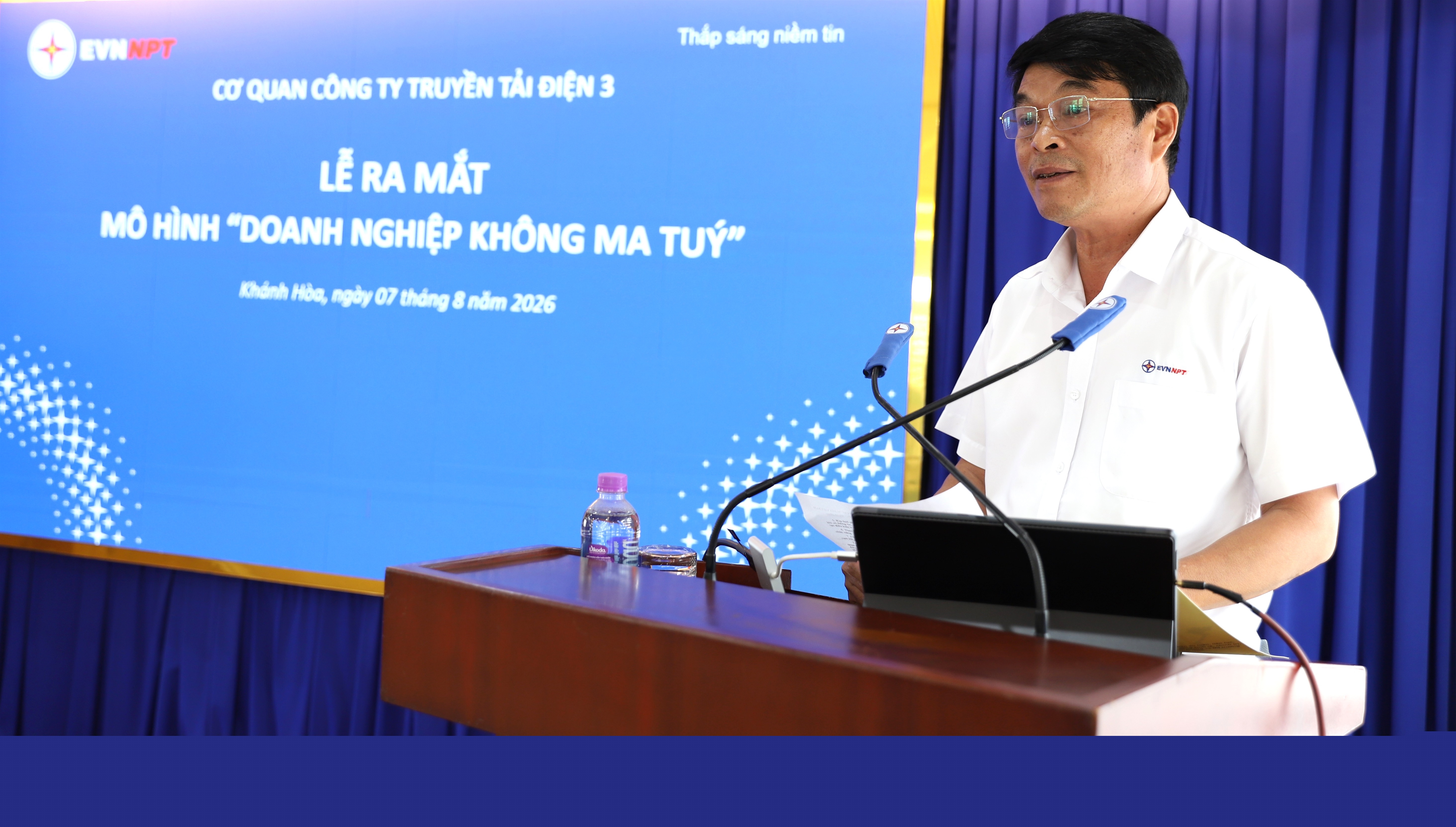 Cơ quan Công ty Truyền tải điện 3 ra mắt mô hình “Doanh nghiệp không ma túy” 2