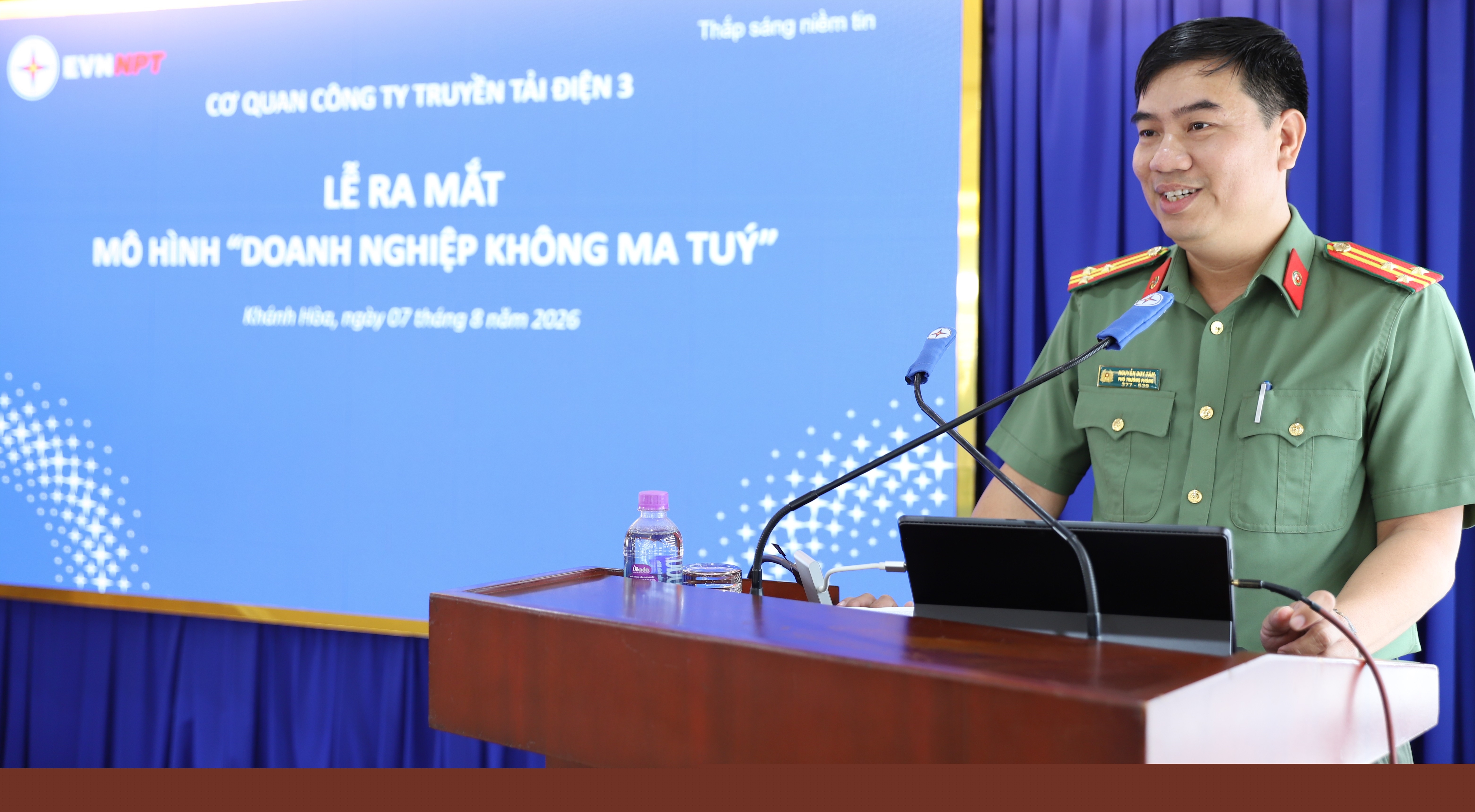 Cơ quan Công ty Truyền tải điện 3 ra mắt mô hình “Doanh nghiệp không ma túy” 3