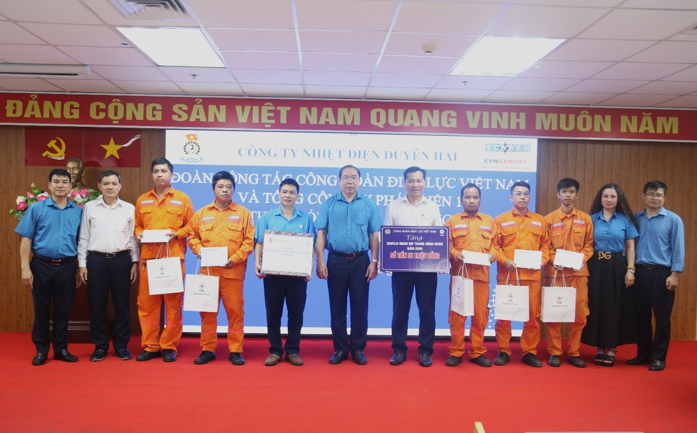 Công đoàn các cấp tăng cường chăm lo người lao động tại Công ty Nhiệt điện Duyên Hải nhân Tháng Công nhân năm 2026 5