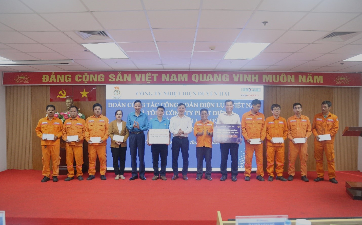 Công đoàn các cấp tăng cường chăm lo người lao động tại Công ty Nhiệt điện Duyên Hải nhân Tháng Công nhân năm 2026 6