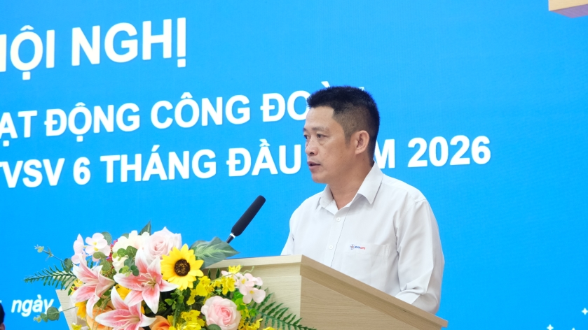 Công đoàn Công ty Điện lực Đà Nẵng sơ kết hoạt động 6 tháng đầu năm 2026 1