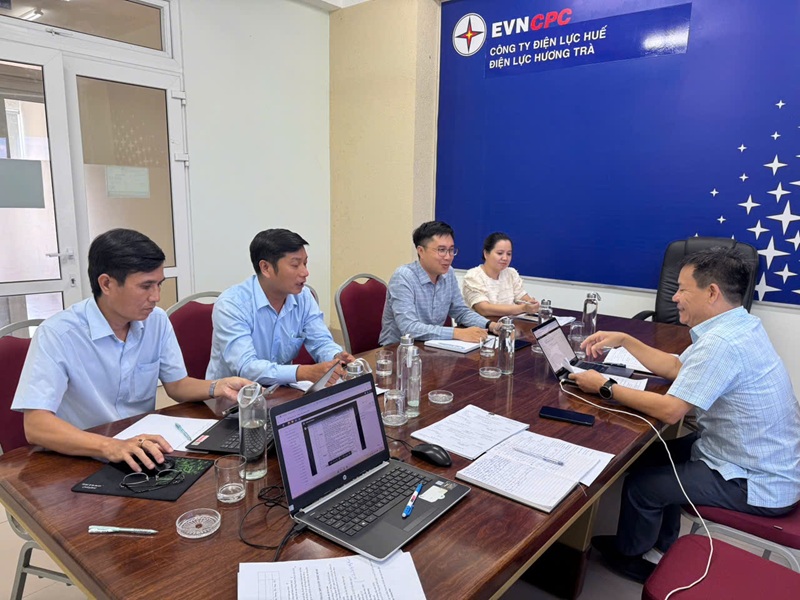 Công đoàn Công ty Điện lực Huế kiểm tra công tác Công đoàn 6 tháng đầu năm 2026 3