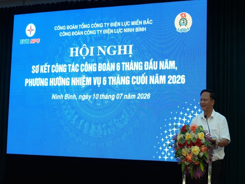 Công đoàn Công ty Điện lực Ninh Bình: Đồng hành vì người lao động, quyết tâm hoàn thành nhiệm vụ năm 2026 3