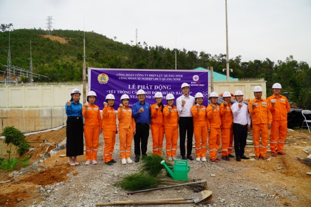 Công đoàn Công ty Điện lực Quảng Ninh hưởng ứng phong trào “Tết trồng cây – Đời đời nhớ ơn Bác Hồ” Xuân Bính Ngọ 2026 1