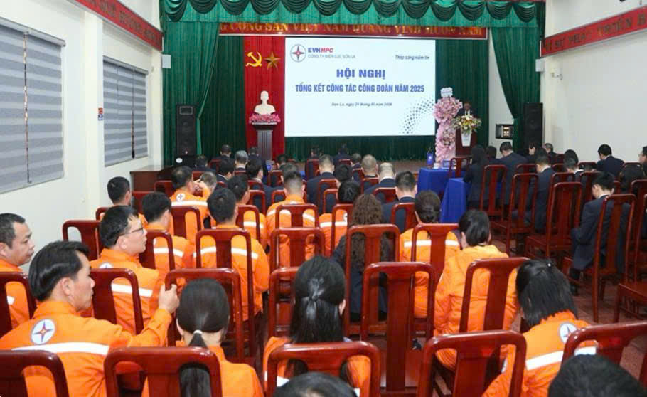 Công đoàn Công ty Điện lực Sơn La: Quan tâm, chăm lo đời sống người lao động, quyết tâm hoàn thành nhiệm vụ năm 2026 1