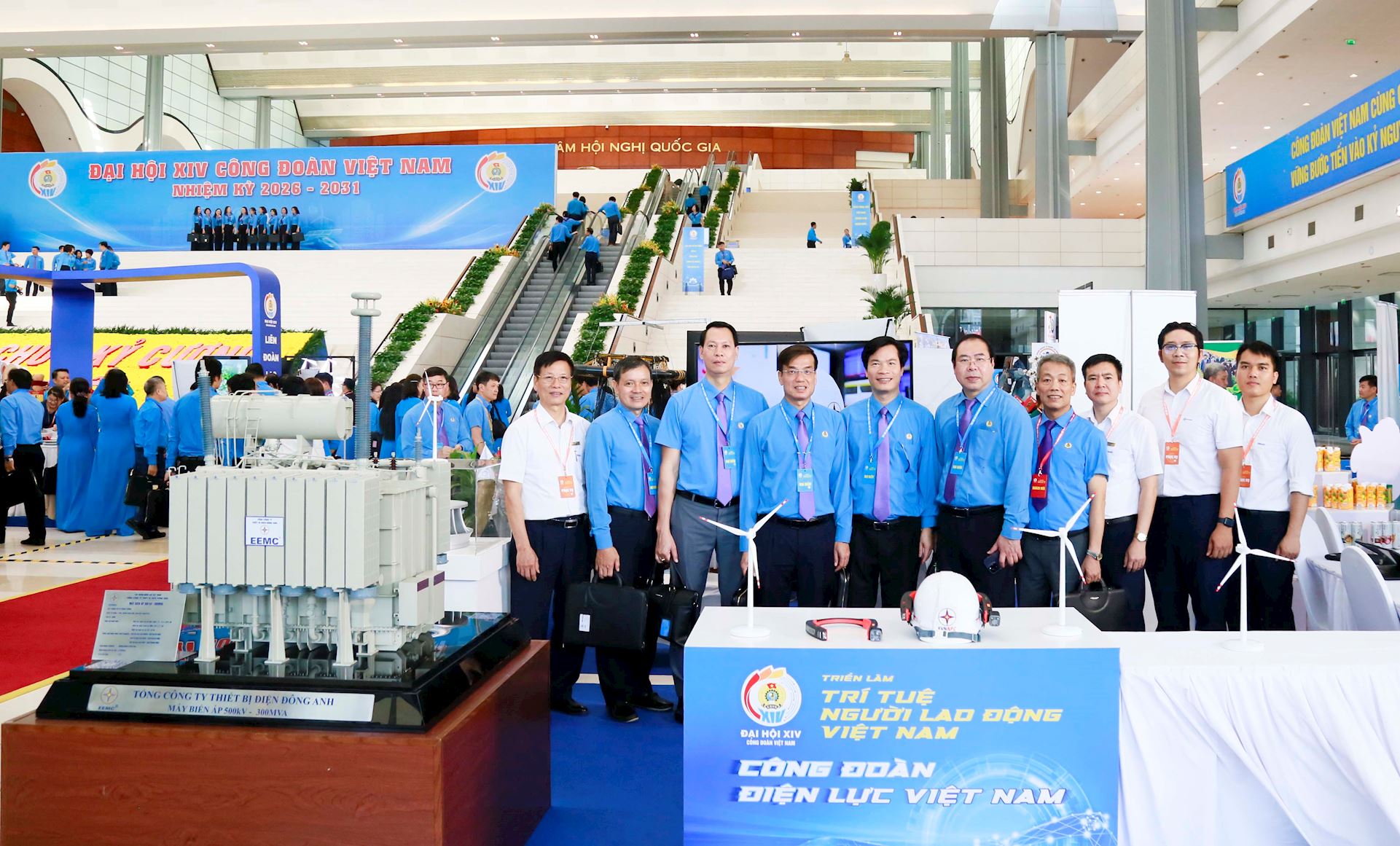 Công đoàn Điện lực Việt Nam tham dự Triển lãm chào mừng Đại hội XIV Công đoàn Việt Nam 1
