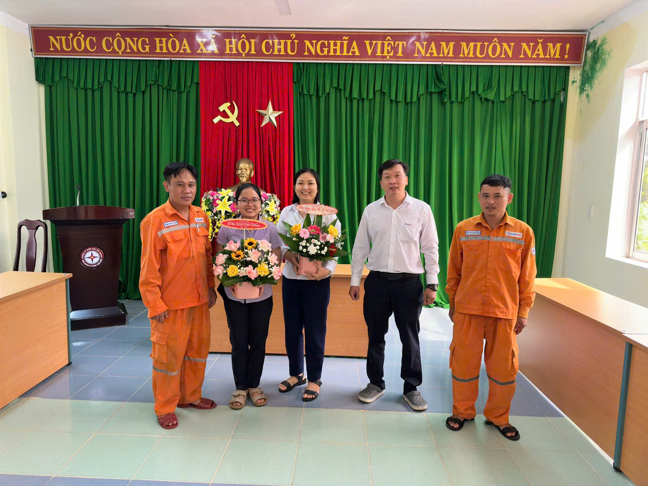 Công đoàn Đội Quản lý điện Hiệp Đức: Nhiều hoạt động thiết thực chăm lo người lao động 1