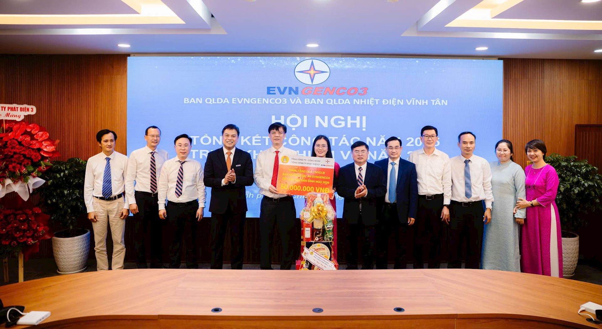 Công đoàn EVNGENCO3 thăm hỏi, động viên và tặng quà cho đoàn viên, NLĐ dịp tết Nguyên đán Bính Ngọ năm 2026 3