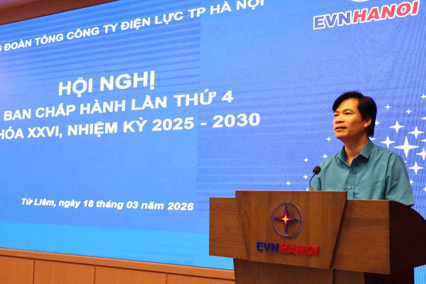 Công đoàn EVNHANOI tổ chức Hội nghị Ban Chấp hành lần thứ 4, Khóa XXVI, nhiệm kỳ 2025–2030 1