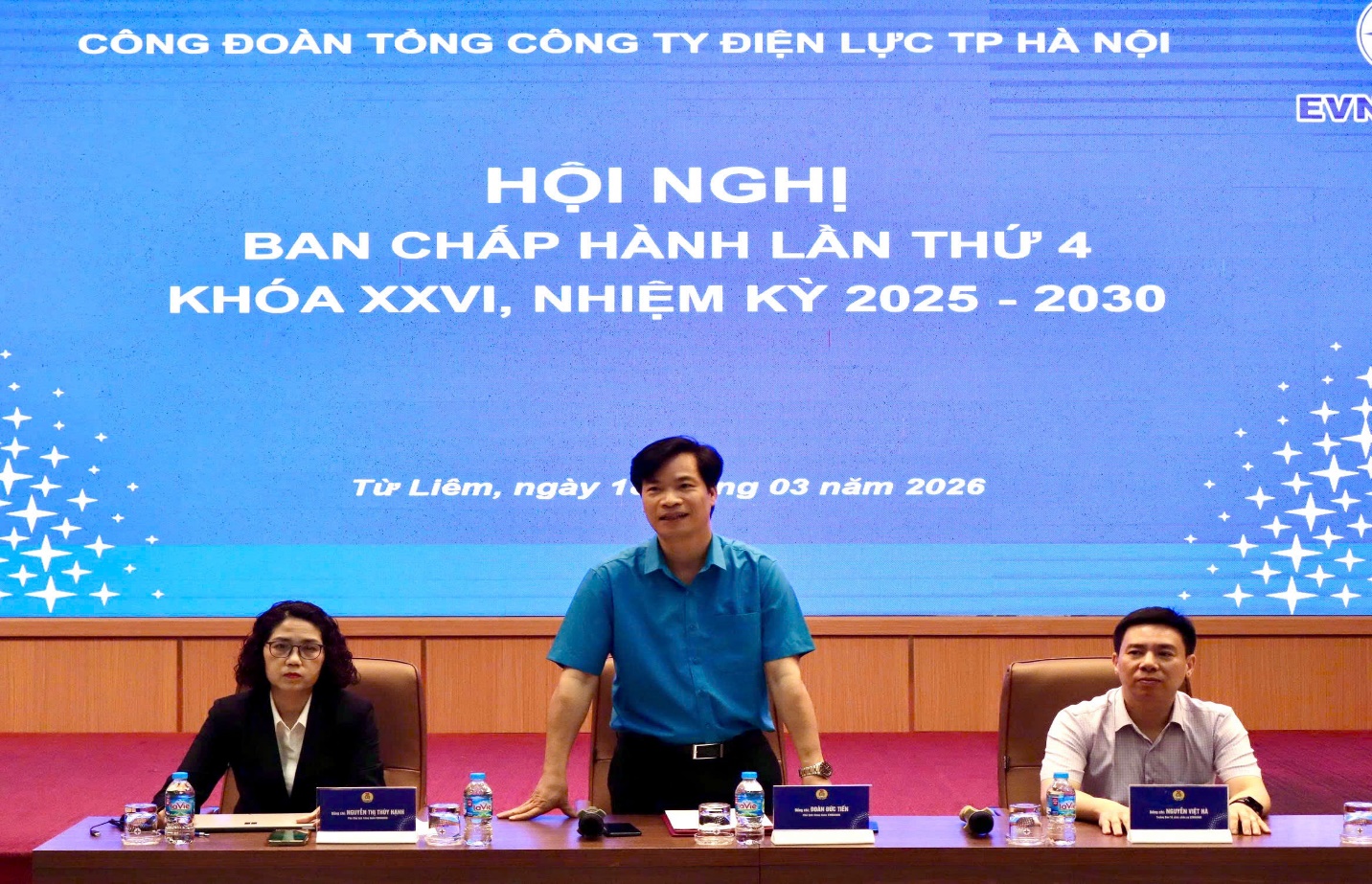 Công đoàn EVNHANOI tổ chức Hội nghị Ban Chấp hành lần thứ 4, Khóa XXVI, nhiệm kỳ 2025–2030