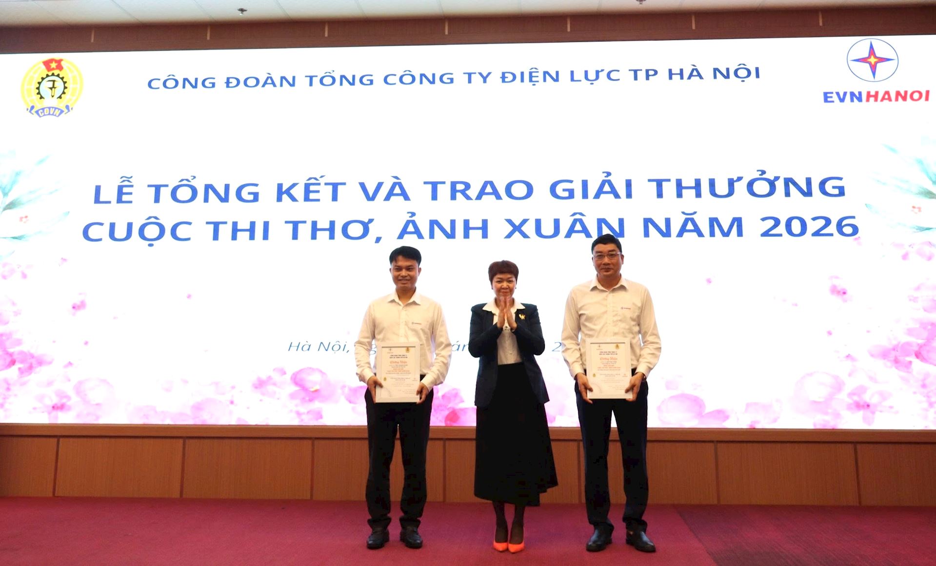 Công đoàn EVNHANOI tổng kết và trao giải thưởng Cuộc thi Thơ - Ảnh Xuân năm 2026. 5