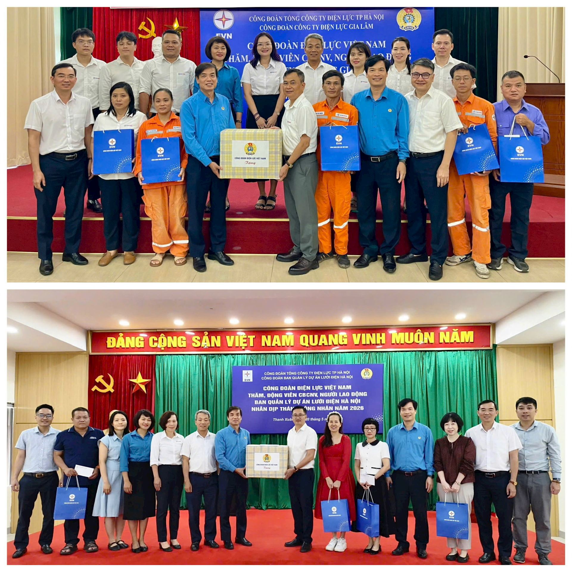 CÔNG ĐOÀN EVNHANOI VỚI NHIỀU HOẠT ĐỘNG THIẾT THỰC TRONG THÁNG CÔNG NHÂN NĂM 2026