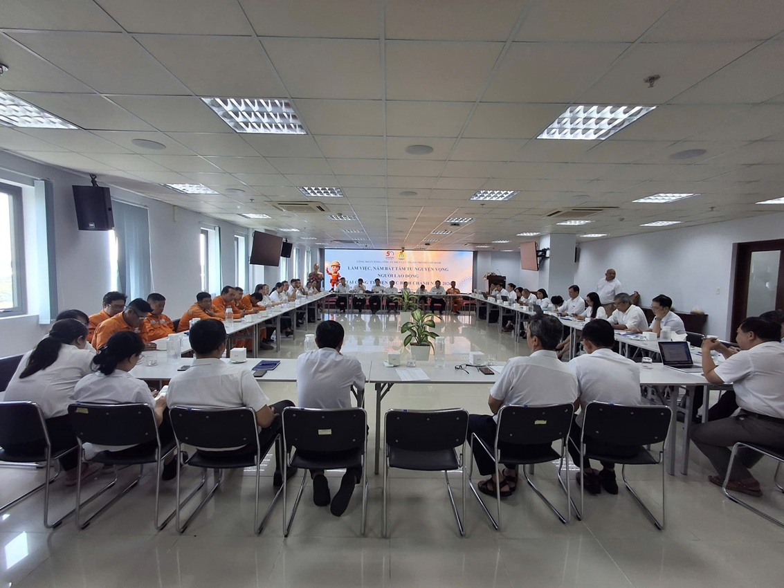 Công đoàn EVNHCMC: Lắng nghe, đồng hành cùng người lao động từ cơ sở 1